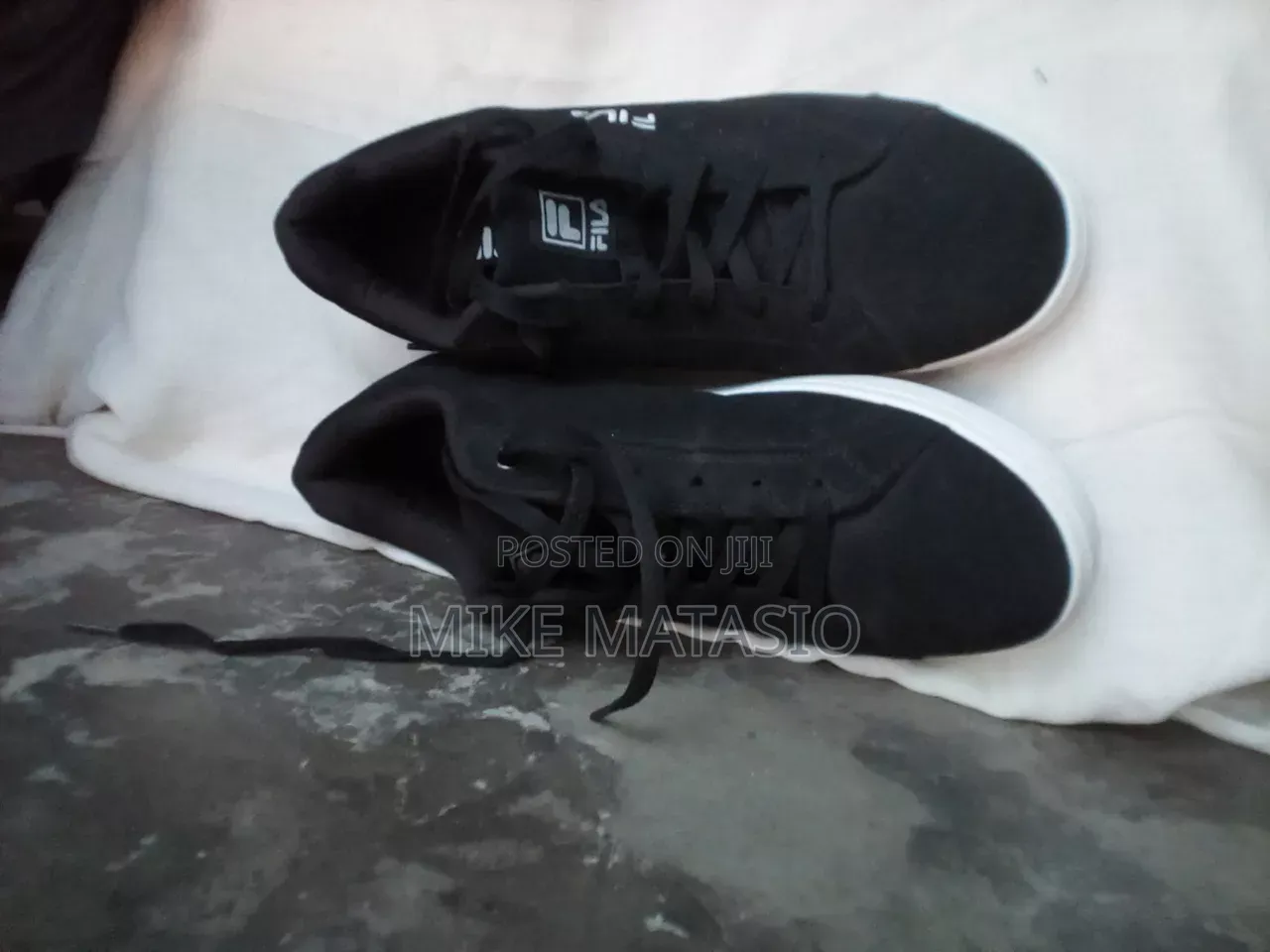 Black Fila Shoes