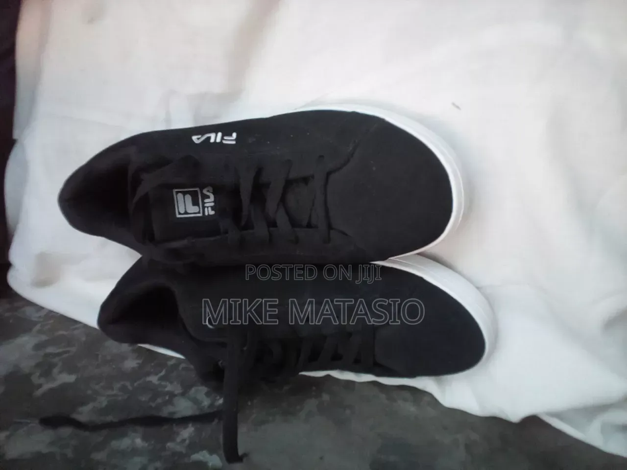 Black Fila Shoes