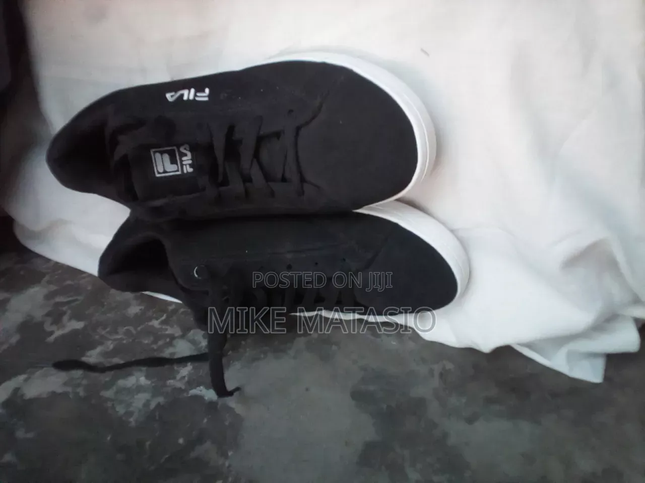 Black Fila Shoes