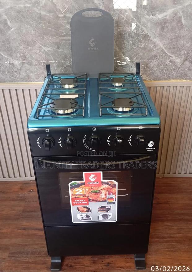 50×55 Euroken Full Gas Standing Cooker