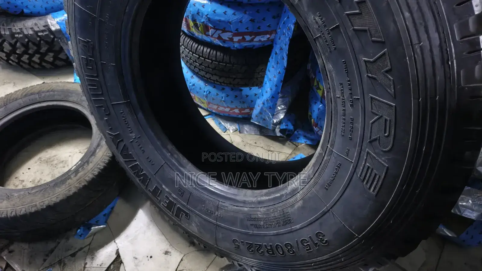 315/80r22.5 Jk Made in India