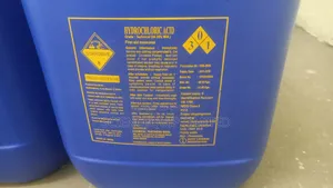 Hydrochloric Acid (Hcl) 34%–35% 40 Litres Jerrican