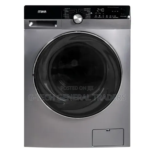 Mika 8kg Front Loader Wash and Spin Washing Machine, Inverter Motor