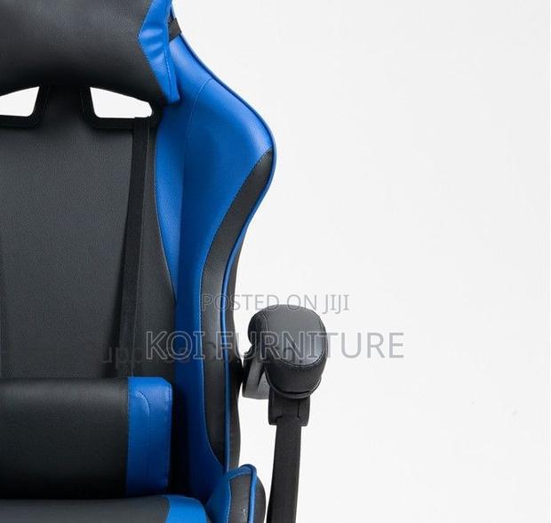 Office Chairs; Blue Joyous Studio Gamers Chairs for Content Streaming - thumbnail 4