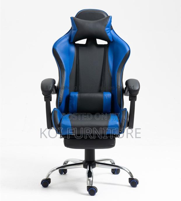 Office Chairs; Blue Joyous Studio Gamers Chairs for Content Streaming - thumbnail 10
