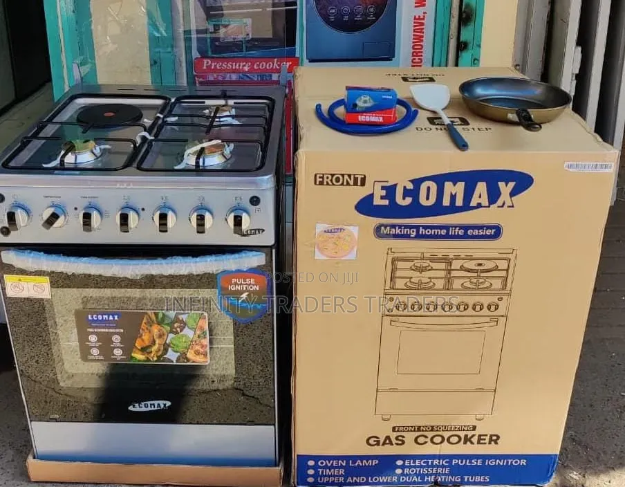 60×60 Ecomax 3 Gas + 1 Electric Standing Cooker
