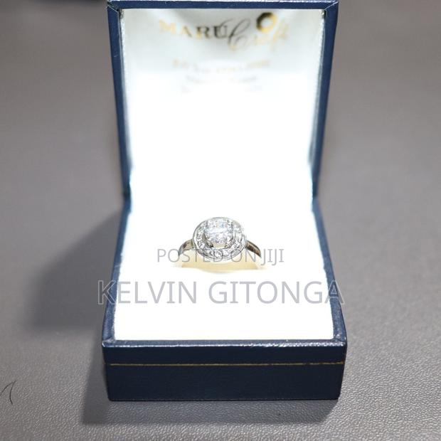 18 Carat White Gold Engagement Ring [Genuine]