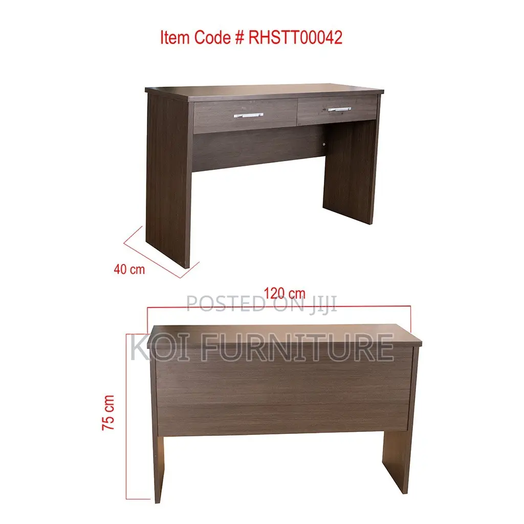 Office Desk; 1.2 Meters Home Office Study Computer Gray Desk