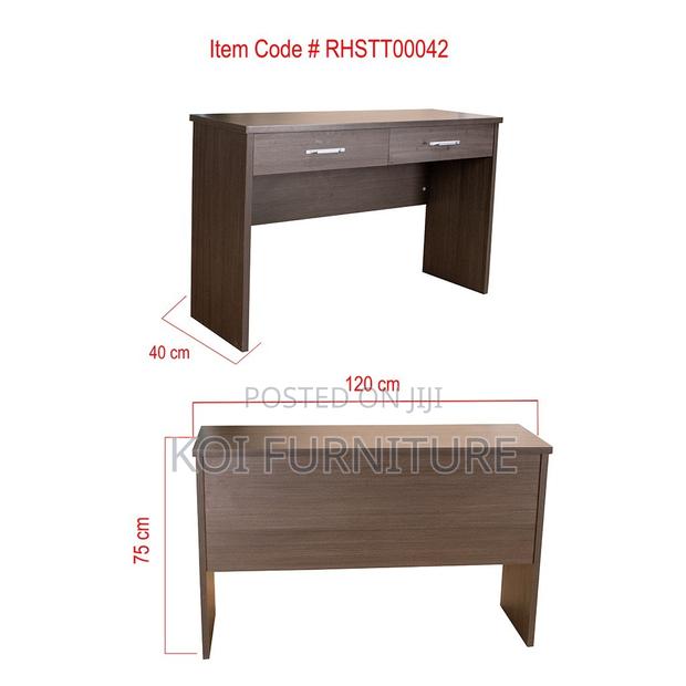 Office Desk; 1.2 Meters Home Office Study Computer Gray Desk - thumbnail 2