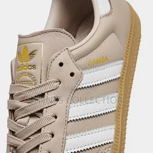 Adidas Samba Brown Sneakers - Classic Retro Streetwear Shoes, .