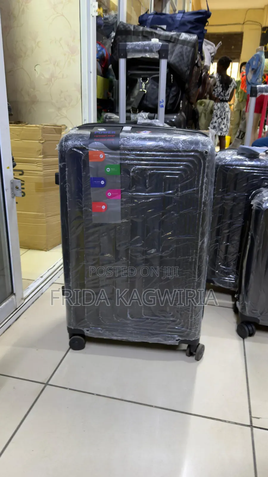 Large Size Rubber Suitcase Height 
72cm