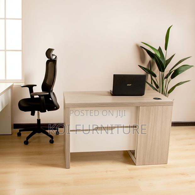Office Desk; 1.4 Meters Prop Executive Home Office Study Desk