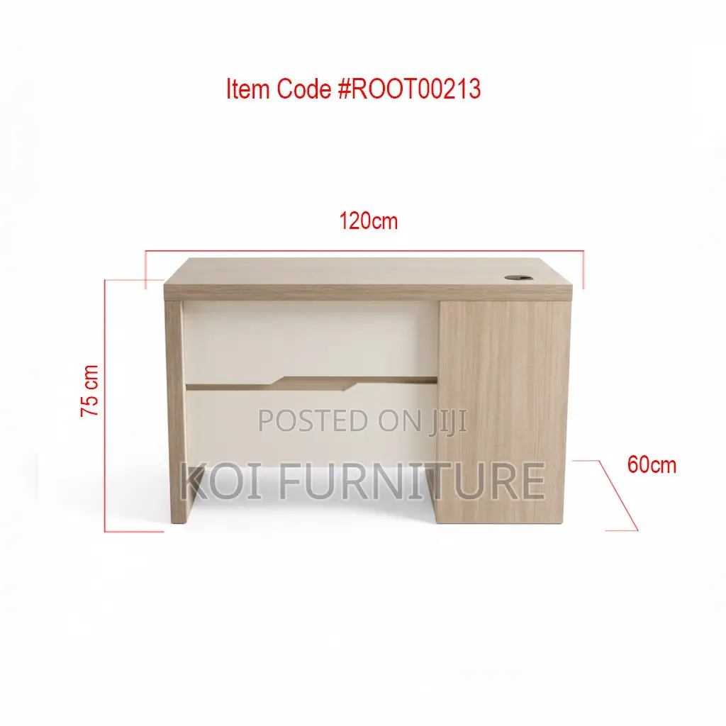 Office Desk; 1.4 Meters Prop Executive Home Office Study Desk
