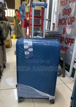 Medium Rubber Suitcase 
Height 66cm