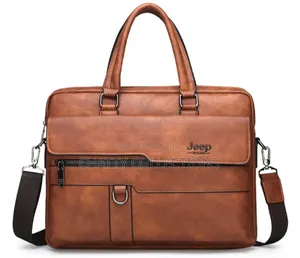 Light Brown Big Size Jeep Boluo Laptop Bags