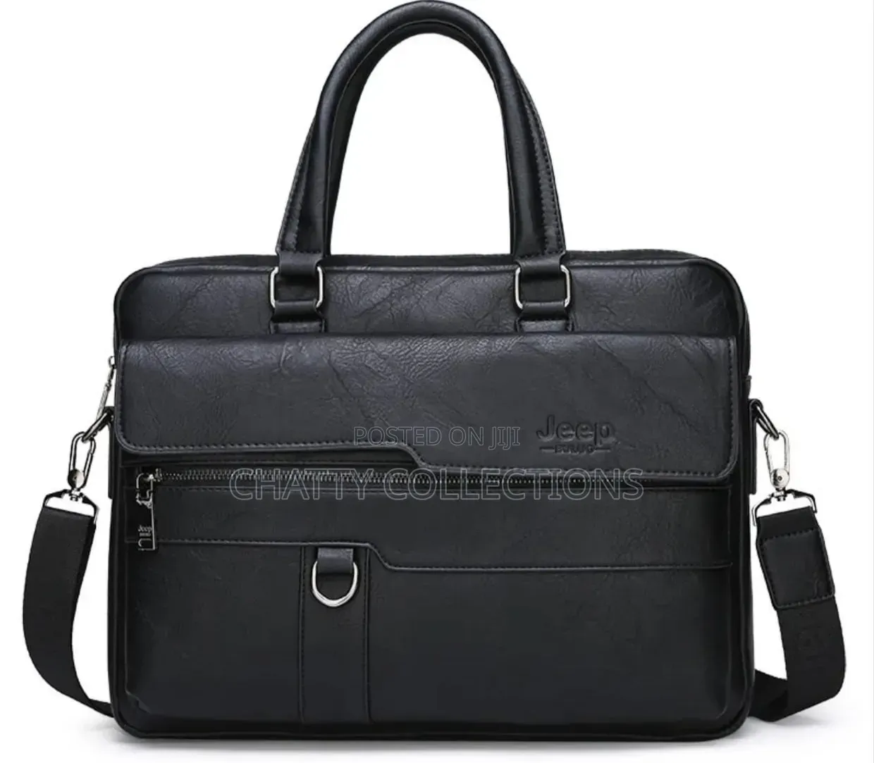 Black Big Size Jeep Boluo Laptop Bags