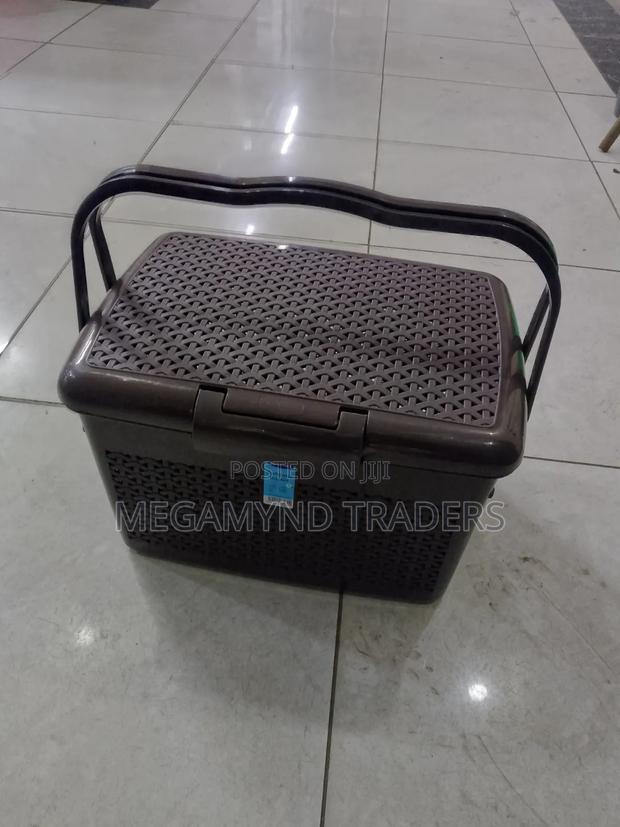 Multipurpose Shopping Basket With Lid - thumbnail 2
