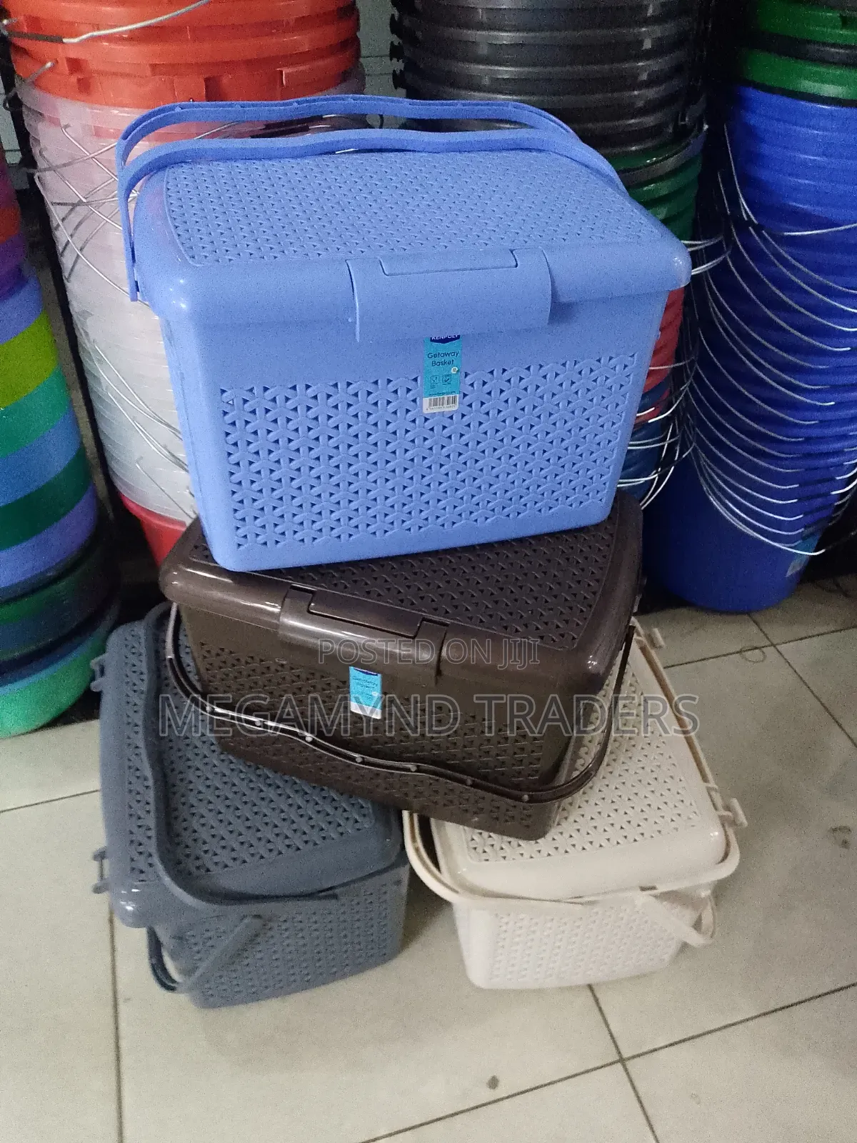 Multipurpose Shopping Basket With Lid