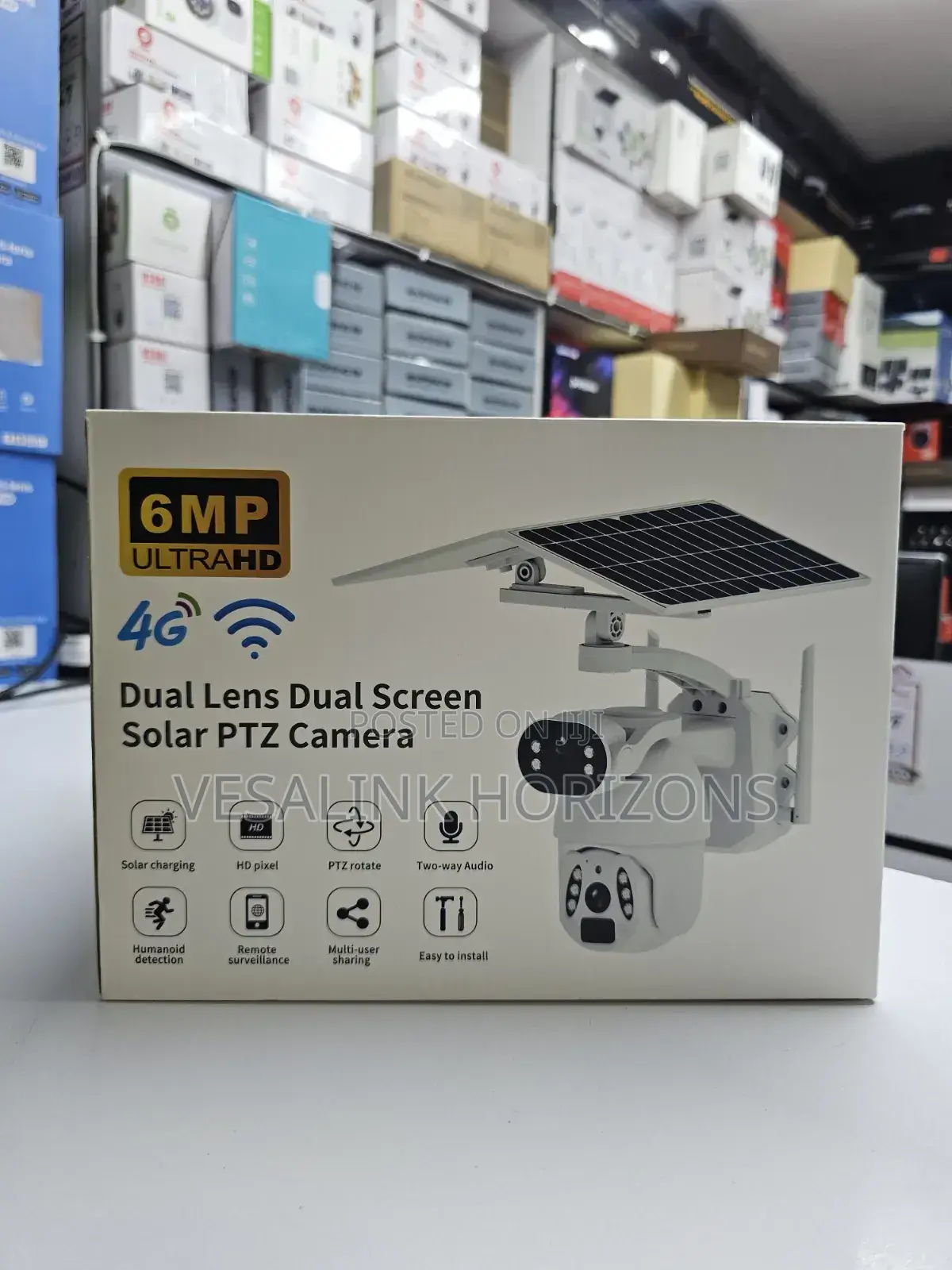 U- Box 4g Enabled Dual Lens Camera