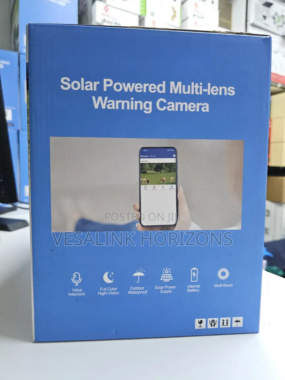 Aov Hd Solar Powered Multi Lens Camera