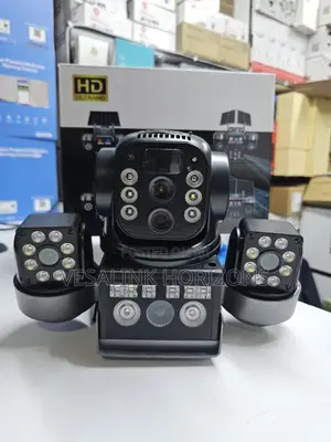 Triple Lens Dual Panel Solar Camera