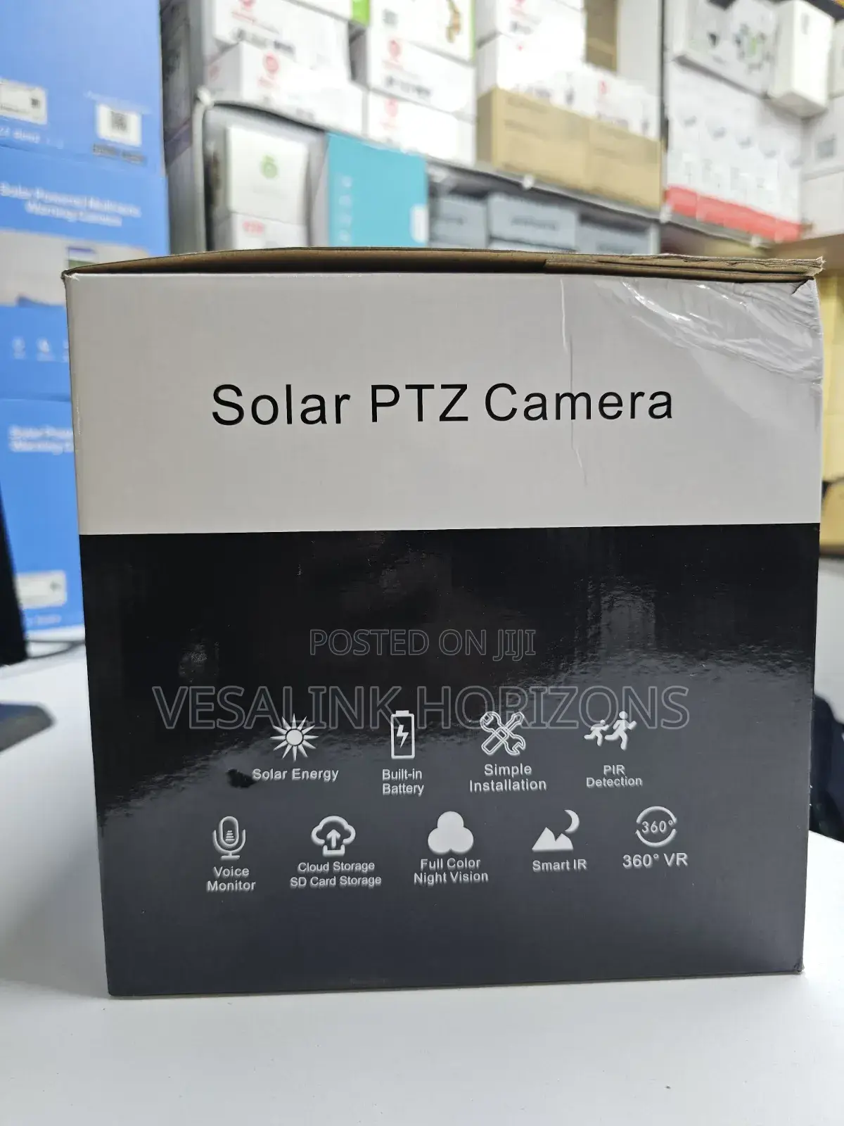 Triple Lens Dual Panel Solar Camera