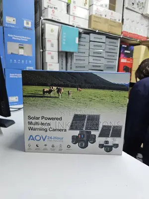 Aov Hd Solar Powered Multi Lens Camera