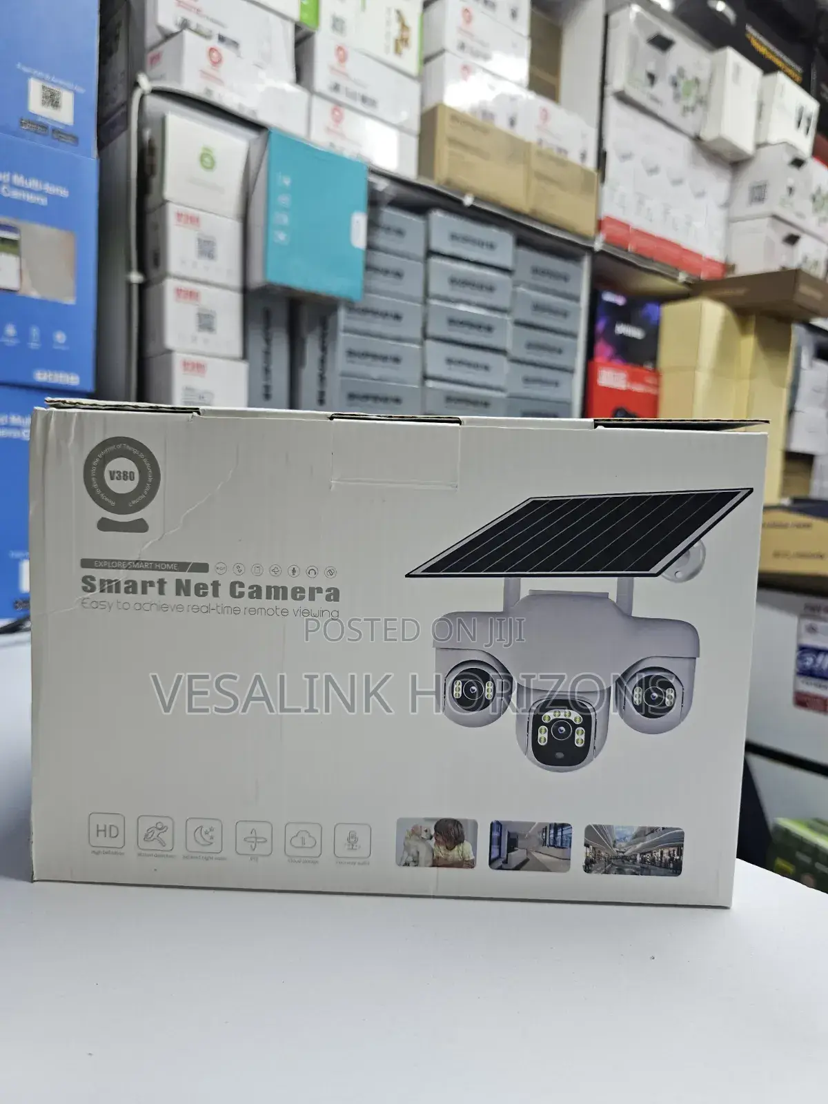 V380 4g White Tripple Lens Camera