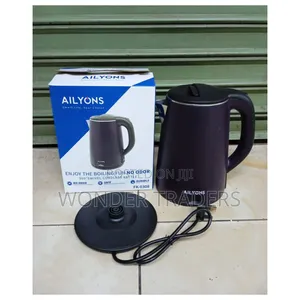 Ailyons 2.2l Electric Kettle- Purple and Black