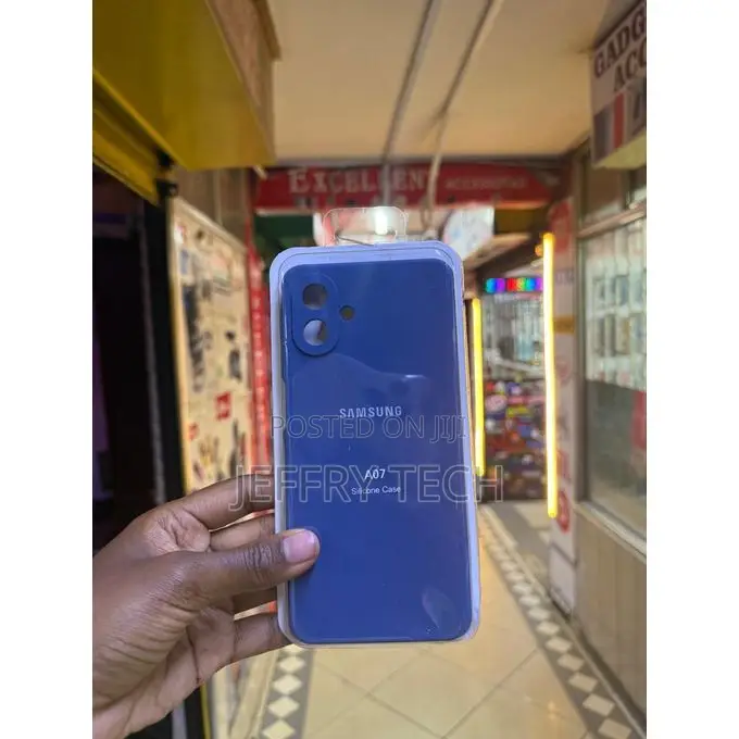 Samsung Galaxy A07 Shockproof Silicone Case - Soft Touch, Slim Fit