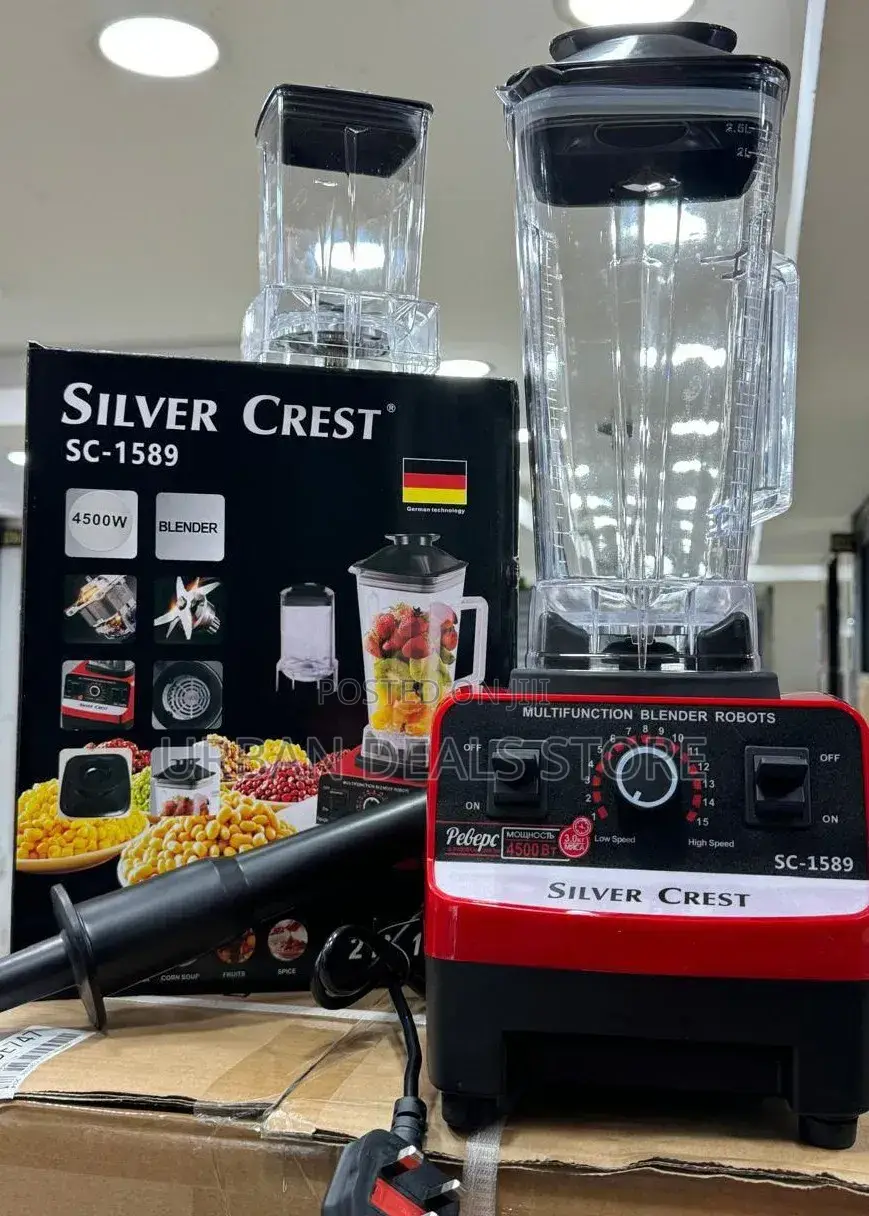 Silver Crest Commercial 2 in 1 Blender