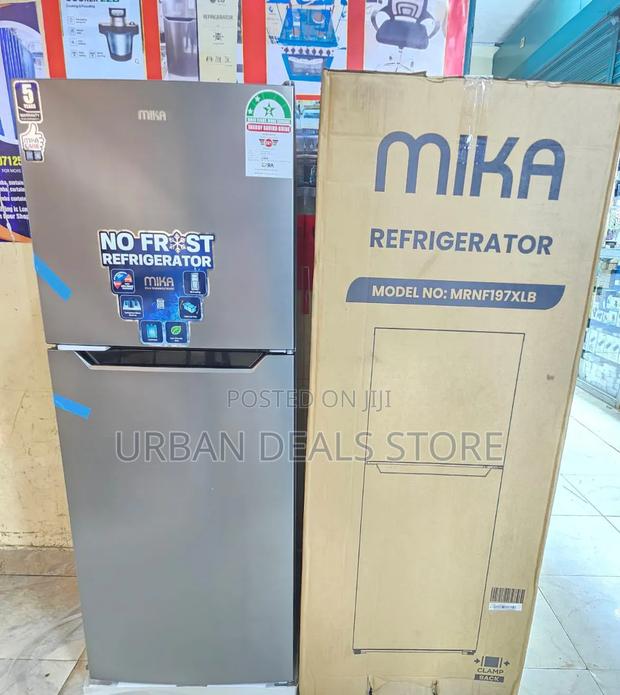 Mika 197 Litres No Frost Double Door Refrigerator