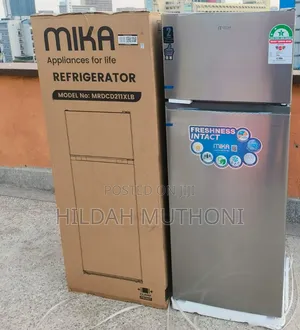 Mika 211 Litres Double Door Refrigerator