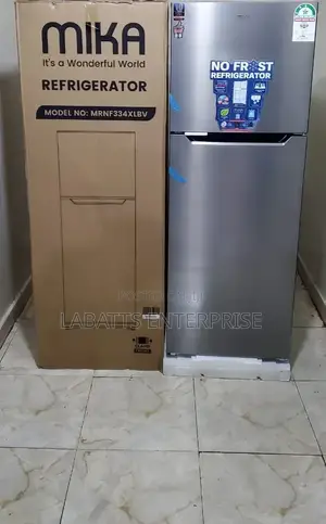 Mika 334 Litres No Frost Double Door Refrigerator