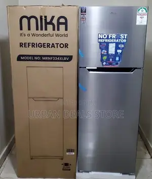 Mika 334 LTRS No Frost Double Door Refrigerator