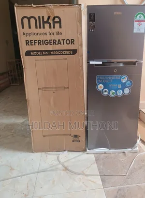 Mika 138 Litres Double Door Refrigerator