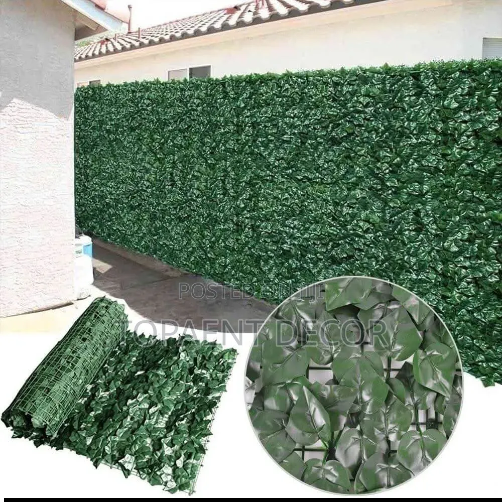 3m Rollable Green Artificial Ivy Privacy Fence