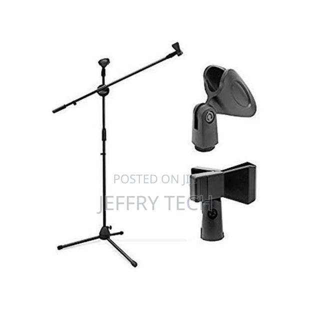 BNK Tripod Studio-Stage Microphone Stand and Mic Holder