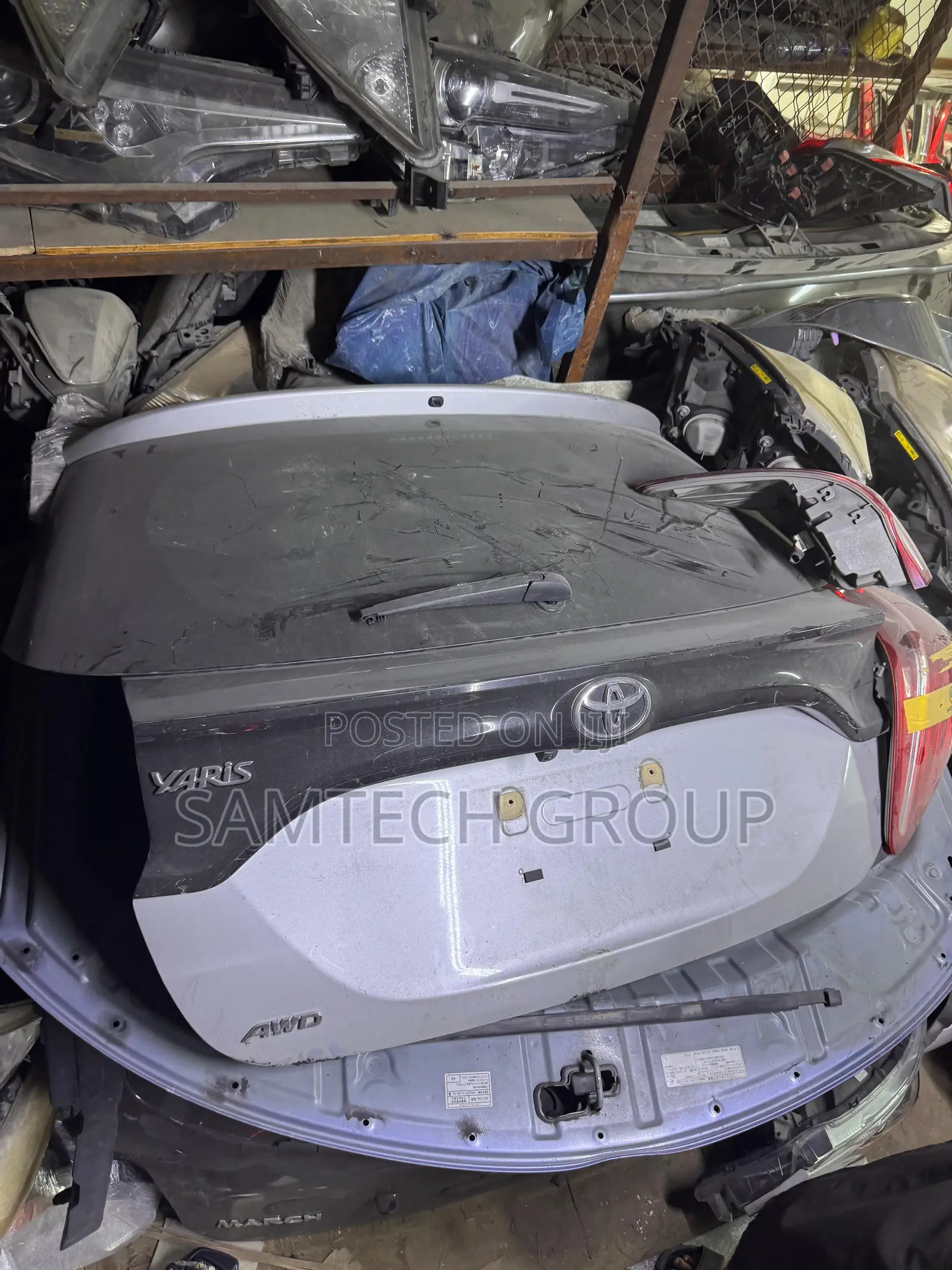 Toyota Yaris 2020 Boot