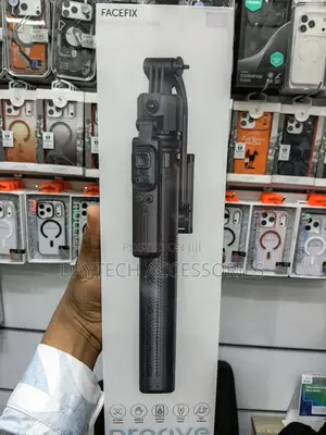The Proove Facefix Ai Smart Tracking Selfie Stick Tripod - Black