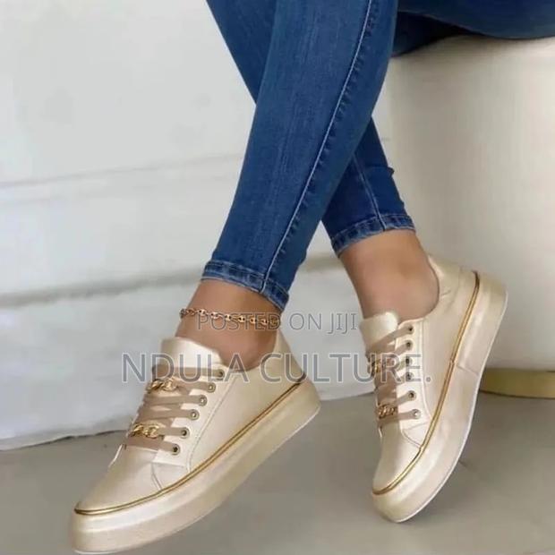 Ladies Fashion Rubber Sneakers - thumbnail 4