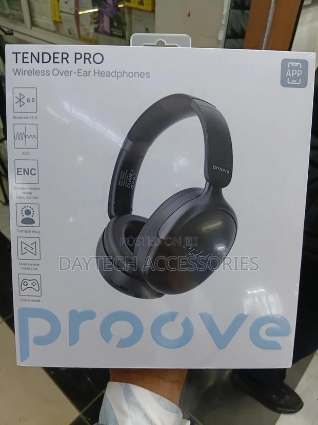 The Proove Tender Pro Wireless Over-Ear Headset - Black - thumbnail 3
