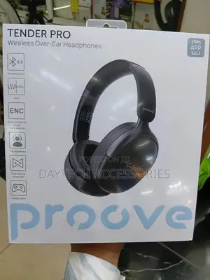 The Proove Tender Pro Wireless Over-Ear Headset - Black