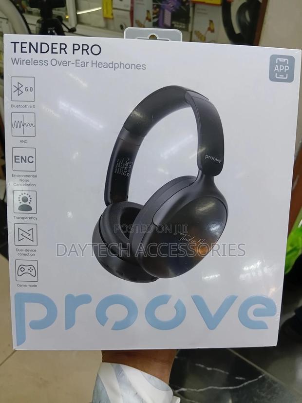 The Proove Tender Pro Wireless Over-Ear Headset - Black - thumbnail 4