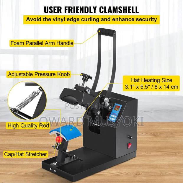 Cap Heat Press Machine