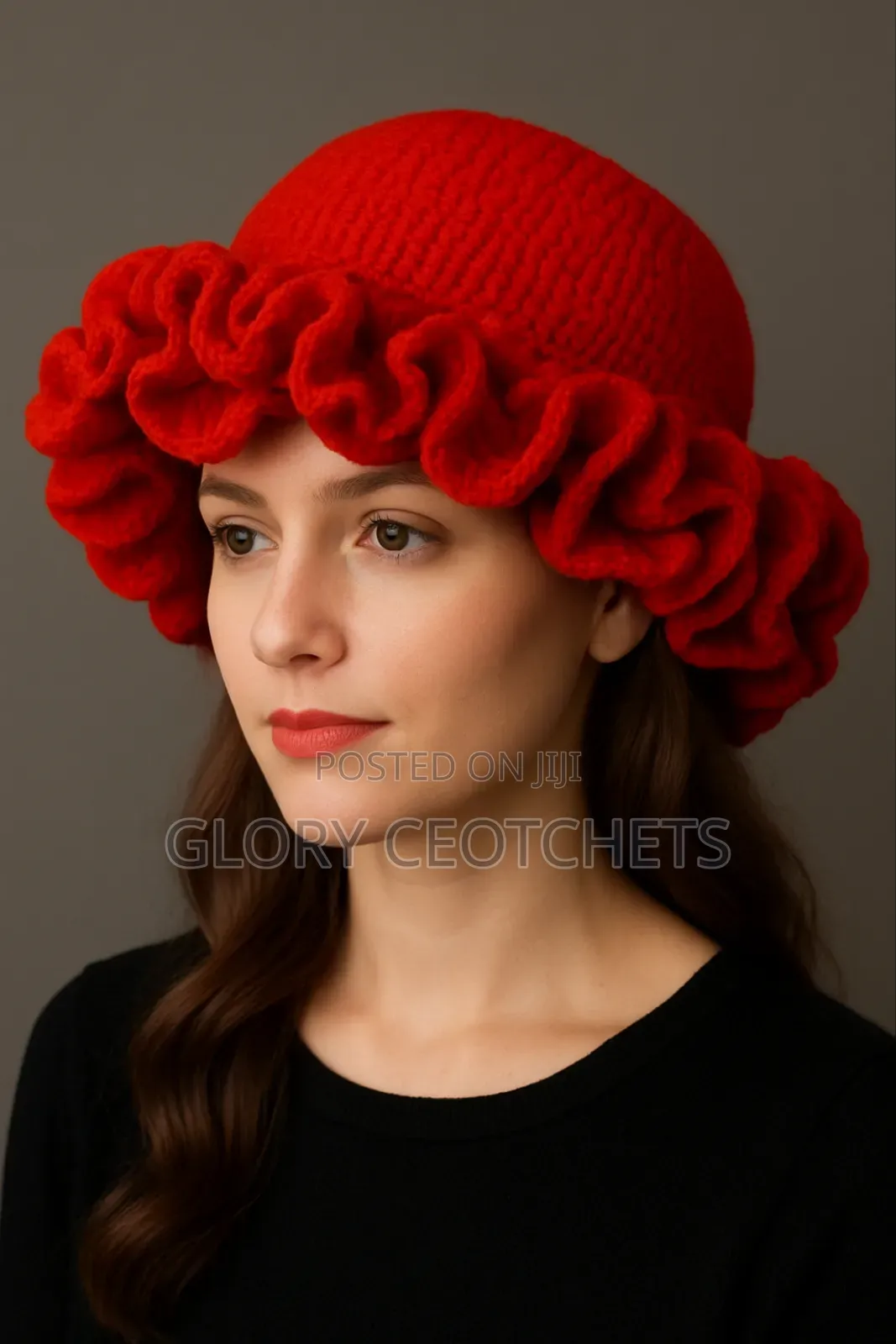Ruffle Hat