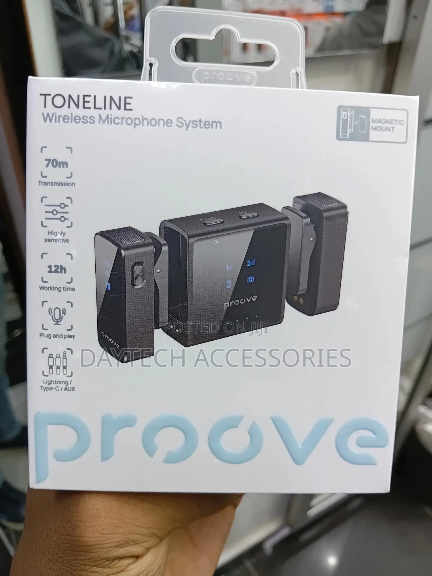 This Is a Proove Toneline Wireless Microphone System.