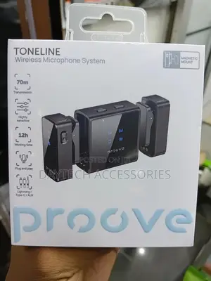 This Is a Proove Toneline Wireless Microphone System.
