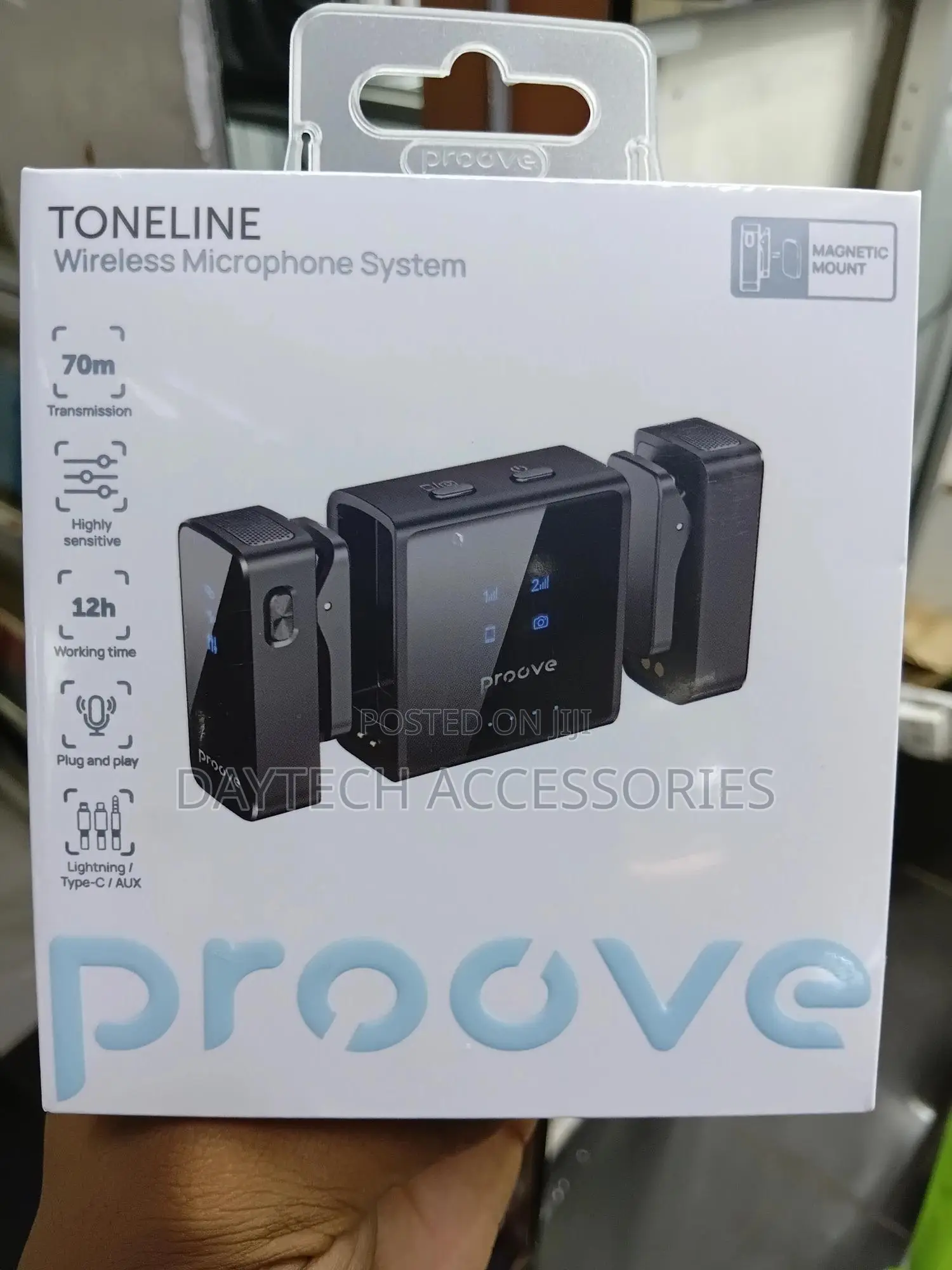 This Is a Proove Toneline Wireless Microphone System.