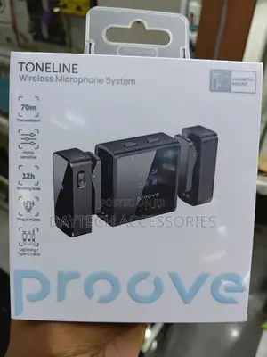 Wireless Microphone System Proove Toneline - Black